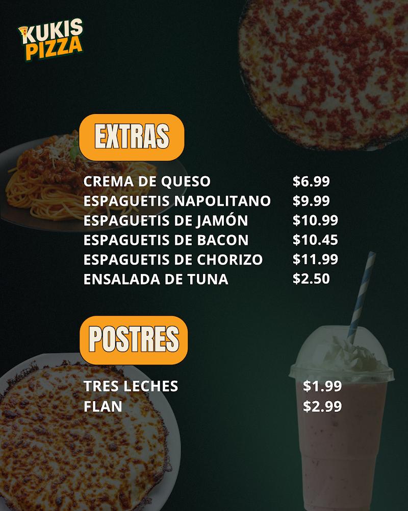 Kukis Pizza Menu image 1